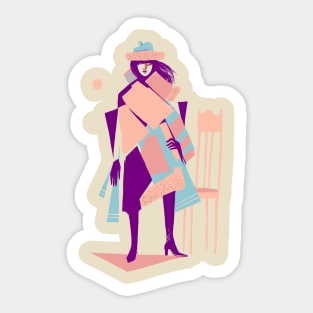 Fashionable 5 Sticker